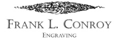 Frank Conroy Engraving