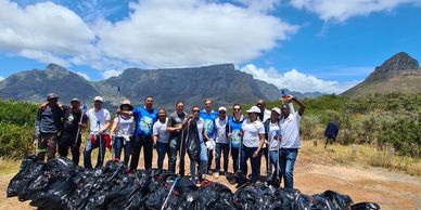 The TBOM Volunteers demonstrate their passion for environmental preservation by regularly conducting