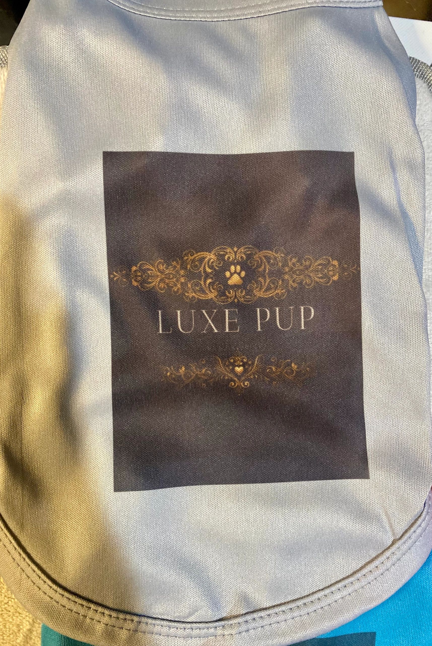 Luxe Pup Tee - size small