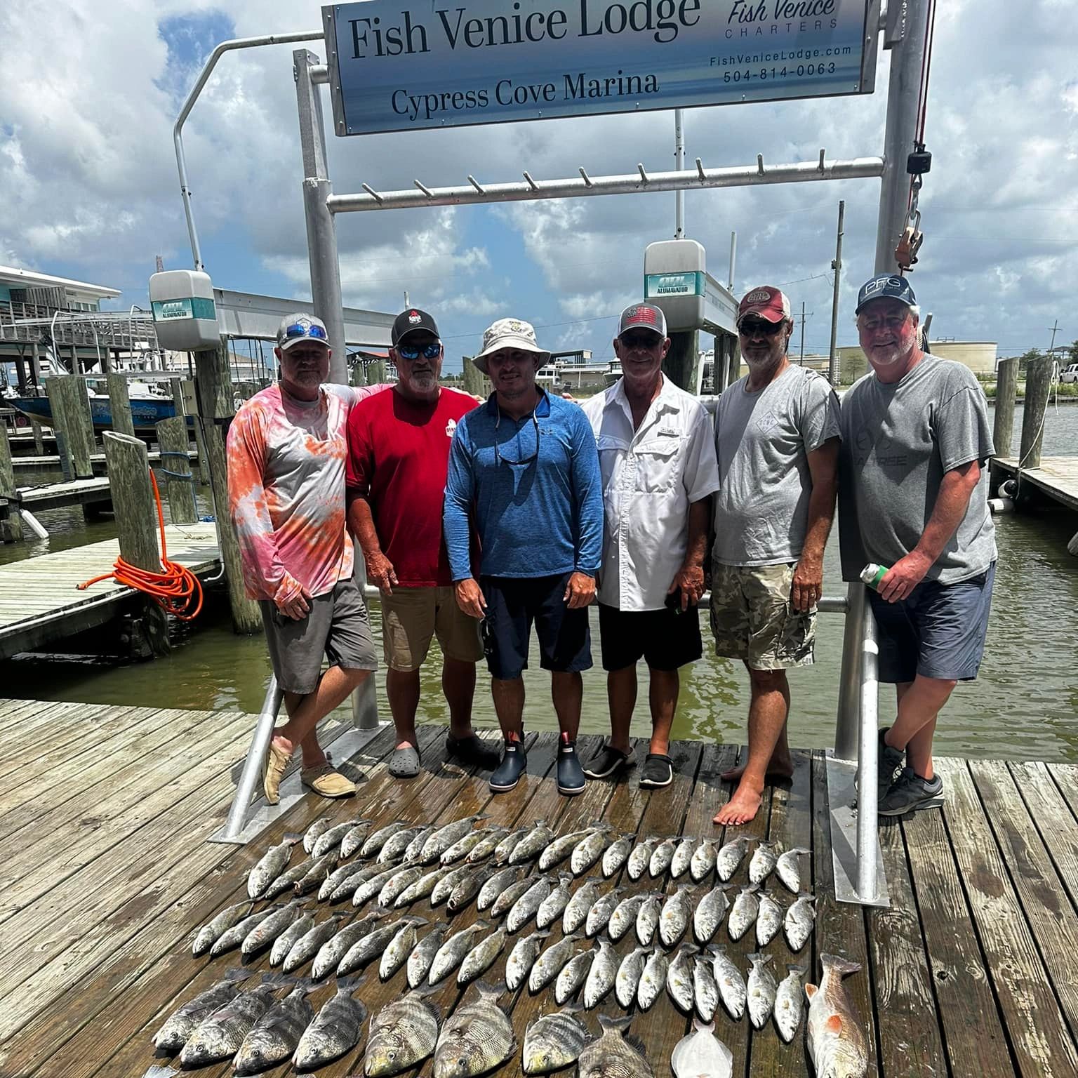 Fish Venice Lodge Trout, Redfish, Flounder