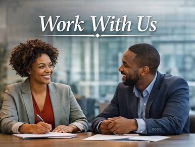 Two professionals meeting and collaborating at a table Laneay London Illuminating Minds