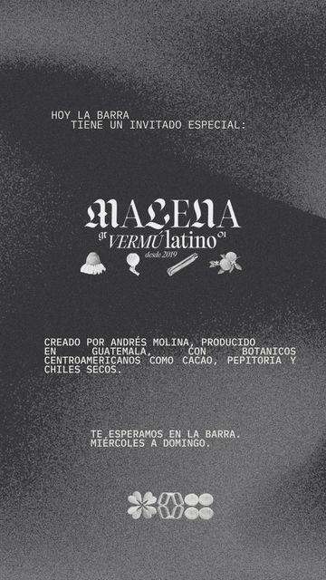 Malena Vermú Latino en Roka El Zonte como invitado en la barra del mes de septiembre