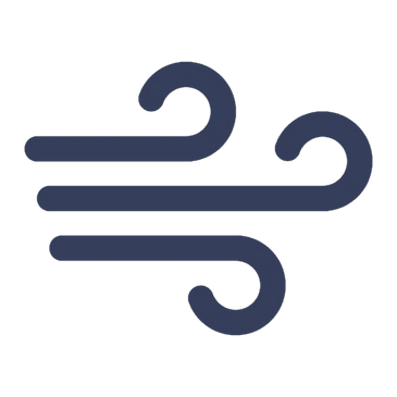 Airflow icon for dryer vent cleaning in the Phoenix, AZ area.