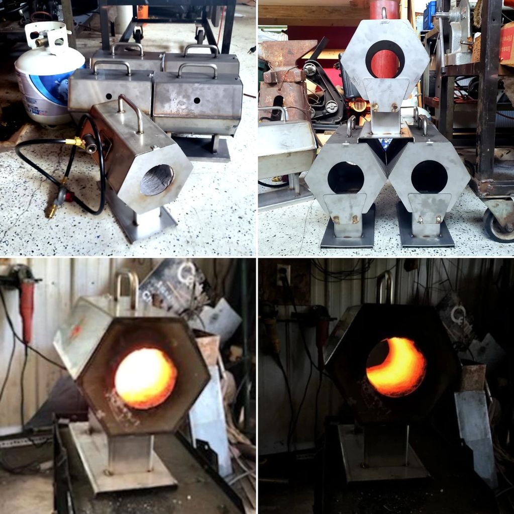 Forge, Portable Forge, American Made Forge, Bladesmith, Blacksmith, Propane Forge.