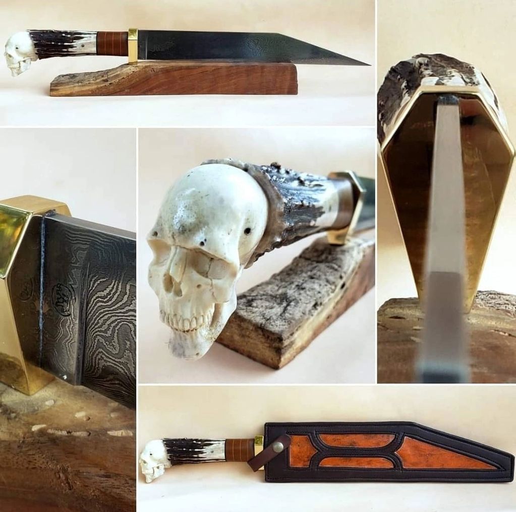 The Deaths Head Seax. 