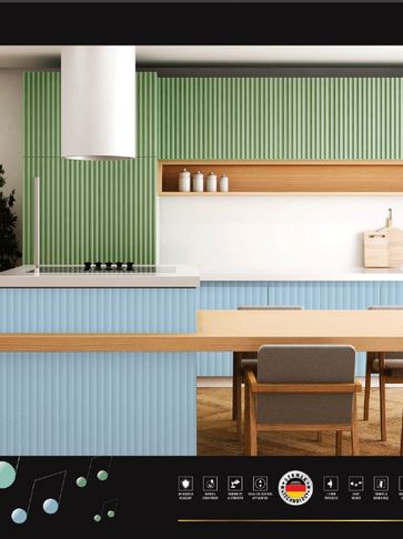 Fluted Acrylic Laminates