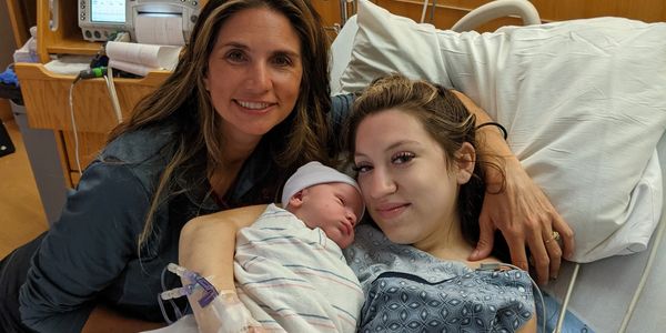 Another sweet mama I assisted through labor. 