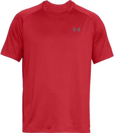 Under Armour T-Shirt: Stay Cool, Visible and Dry with Moisture Wicking Advanced Performance Fabric.