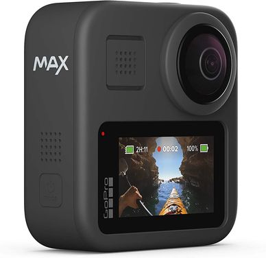 GoPro MAX: 360° Video, Waterproof, Max HyperSmooth - Capture Every Angle of Your Adventure.