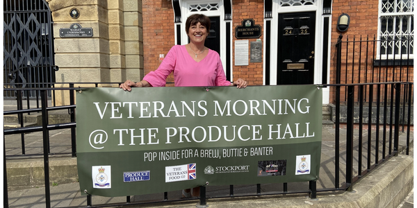 We deliver The Veteran's Morning @ The Produce Hall even week on a Friday an informal drop in event,