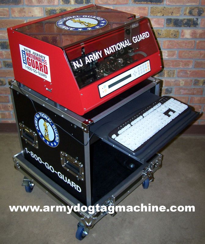 M10 HE Manual Dog Tag Machine