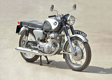 Honda CB72 a bike I owned in Germany in 1972/3