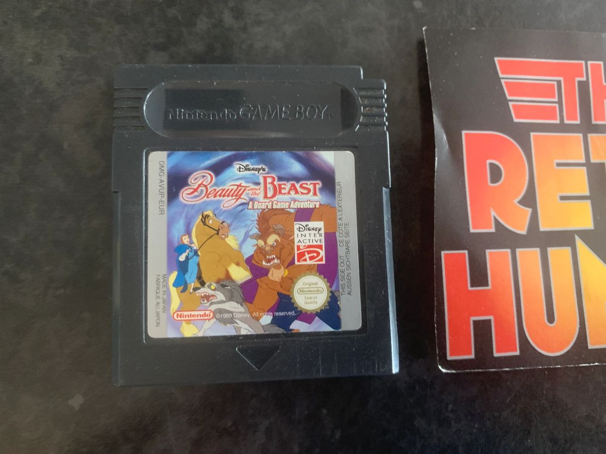 Beauty and The Beast Gameboy Colour Cart