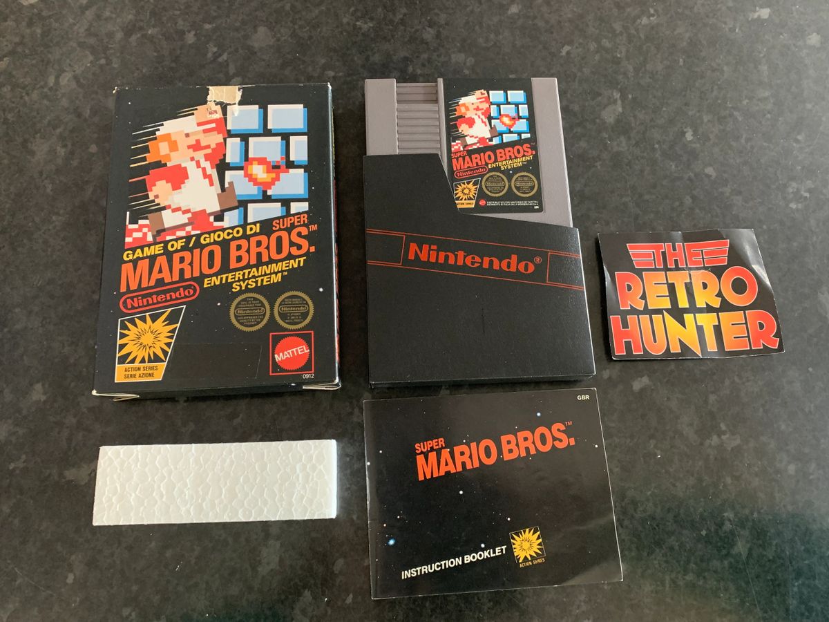 Mario Bros Mattel Version NES Boxed
