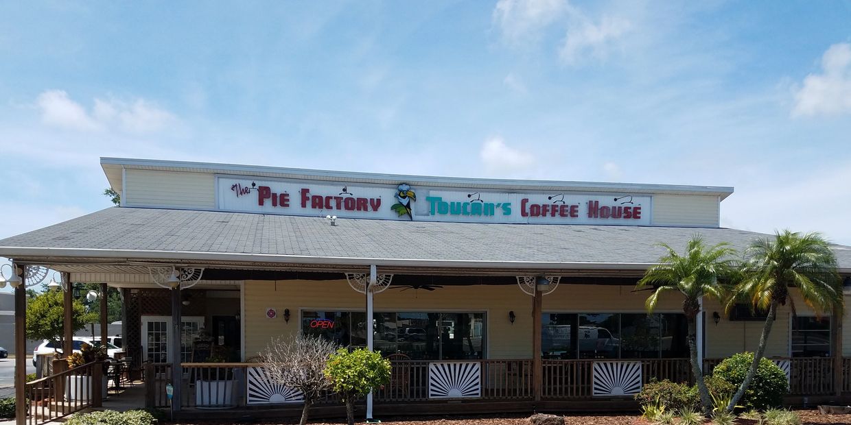 The Pie Factory Home of Toucan's Cafe