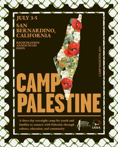 Camp Palestine Flyer