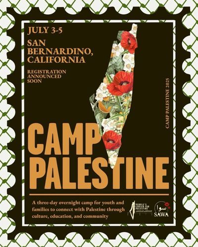 Camp Palestine Flyer