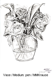 Flower Vase - pen