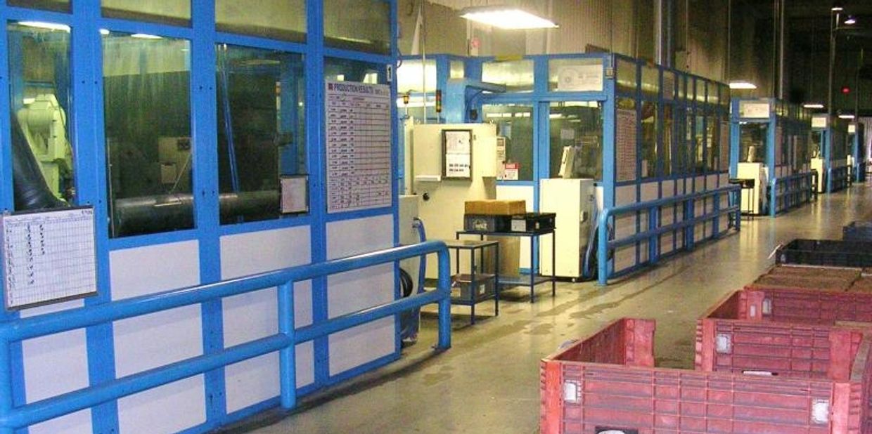 Line of DAN robotic workcells