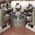 Rotary polishing machine for cookware in stainless steel high volume quality Made in USA production