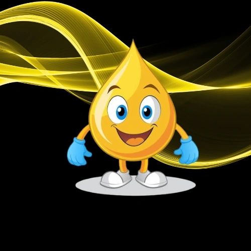 Drippy U-R-IN® urinal screen mascot smiling