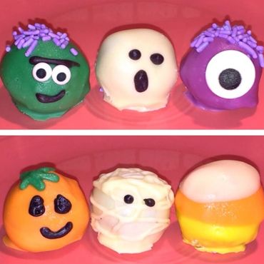 Halloween Cake Balls