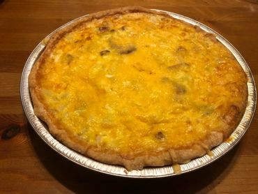 Ham & Swiss Quiche