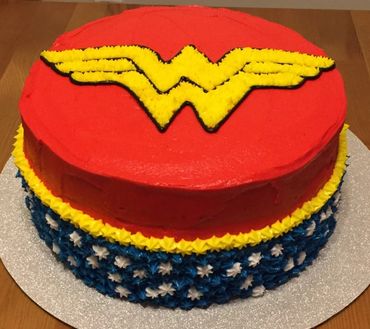 Wonder Woman Cake