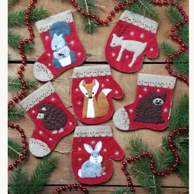 christmas critters ornament pattern