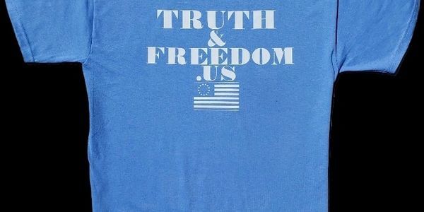 blue truth and freedom shirt