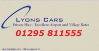 Lyons Cars
Adderbury 
01295 811555