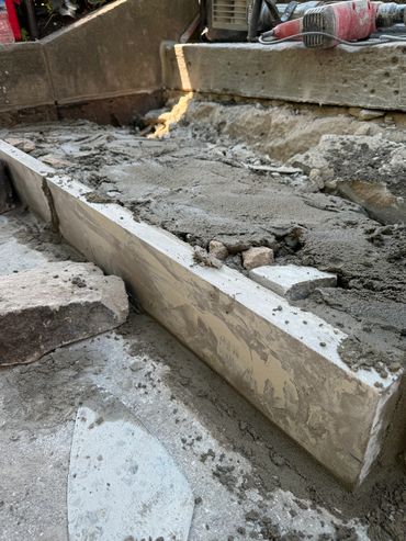limestone installation