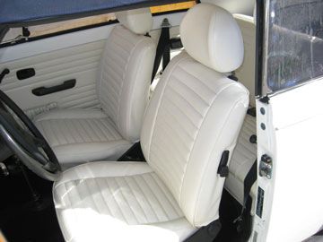 1979 VW Bug Convertible Interior