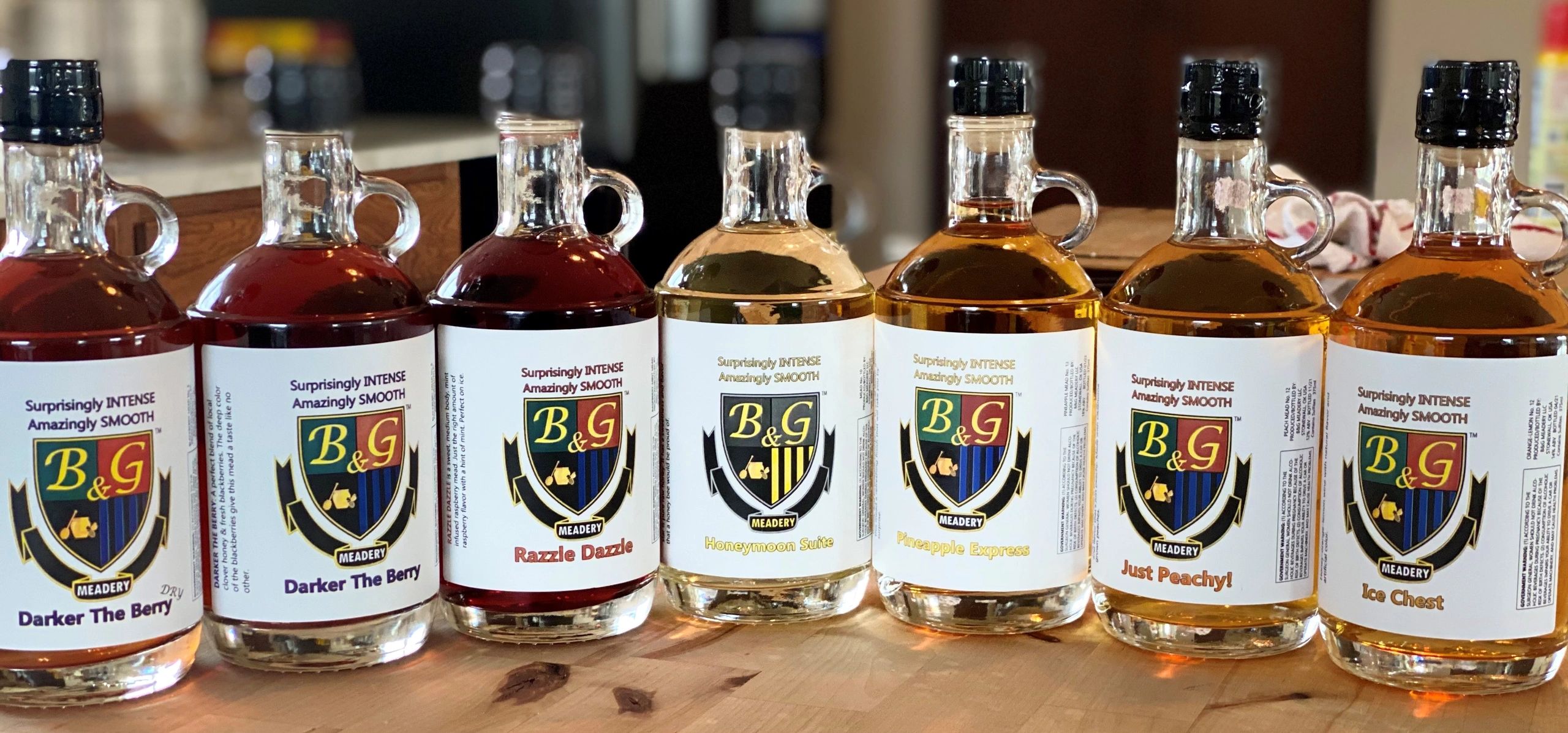 B&G Meadery Handcrafted Mead Mead, GlutenFree Mead or Honey Wine