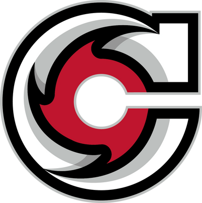 Stylized letter 'C' logo with red and black accents.