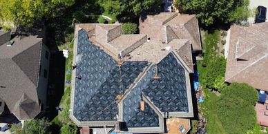 Residential shingle roof replacement in Central Florida by Arsenal Roofing 