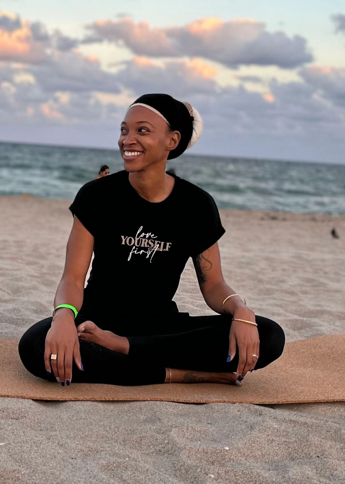 Our Yoga instructor