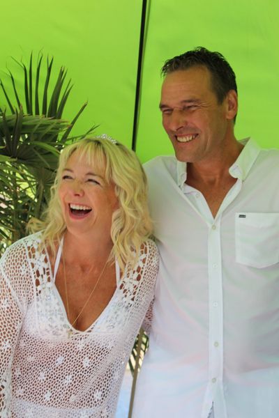 Cookbook Author Janie May with her husband, Frank.  The book is full of wonderful recipes.