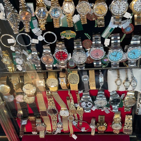 Collection of pre-owned Rolex watches at Oscar’s Estate Jewelry.