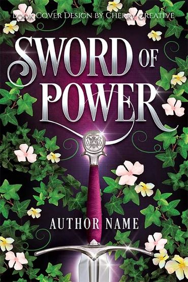 Romantic fantasy novel cover design by UK book cover agency Cherry Creative