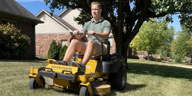 Lawn Mowing in Avon and Brownsburg Indiana.
