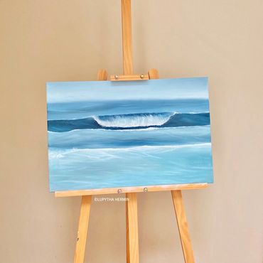 Waves painting