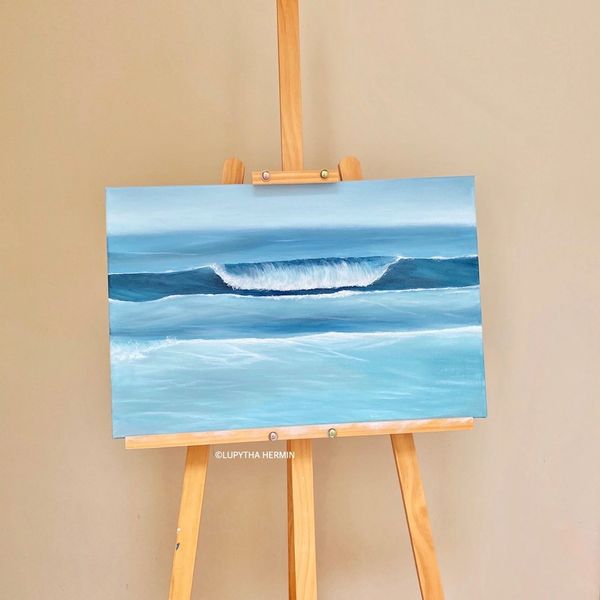 Waves painting