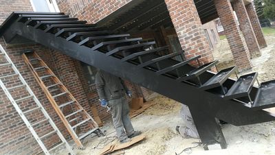 Structural Steel Stair