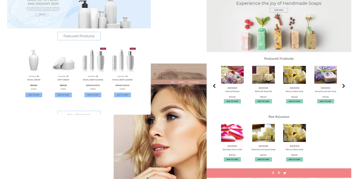 Premium Themes for the Beauty and Skin Care Industry