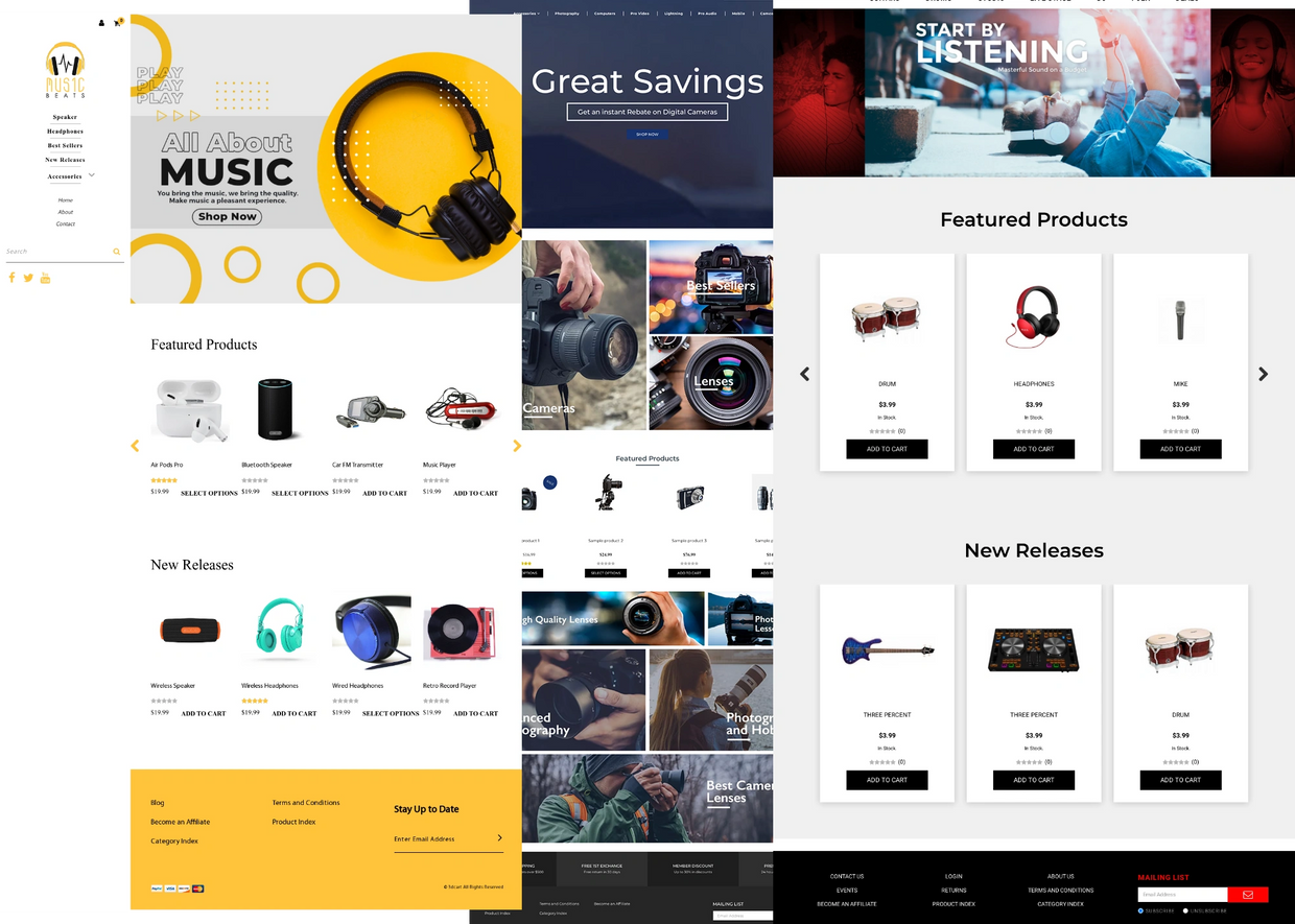 Browse Free Ecommerce Templates And Themes