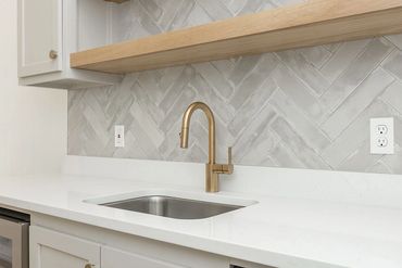Bar area that is in home listed for sale in Edmond, OK.