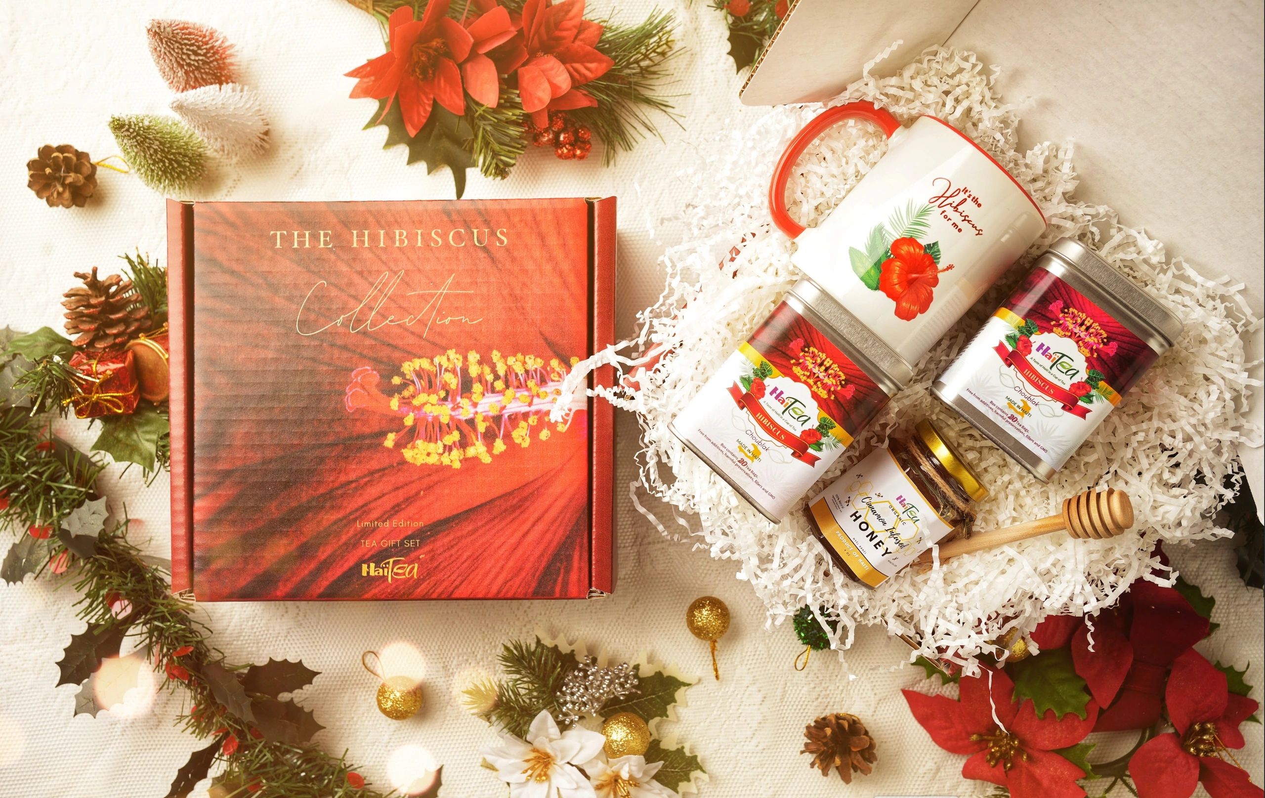 Hibiscus tea gift set