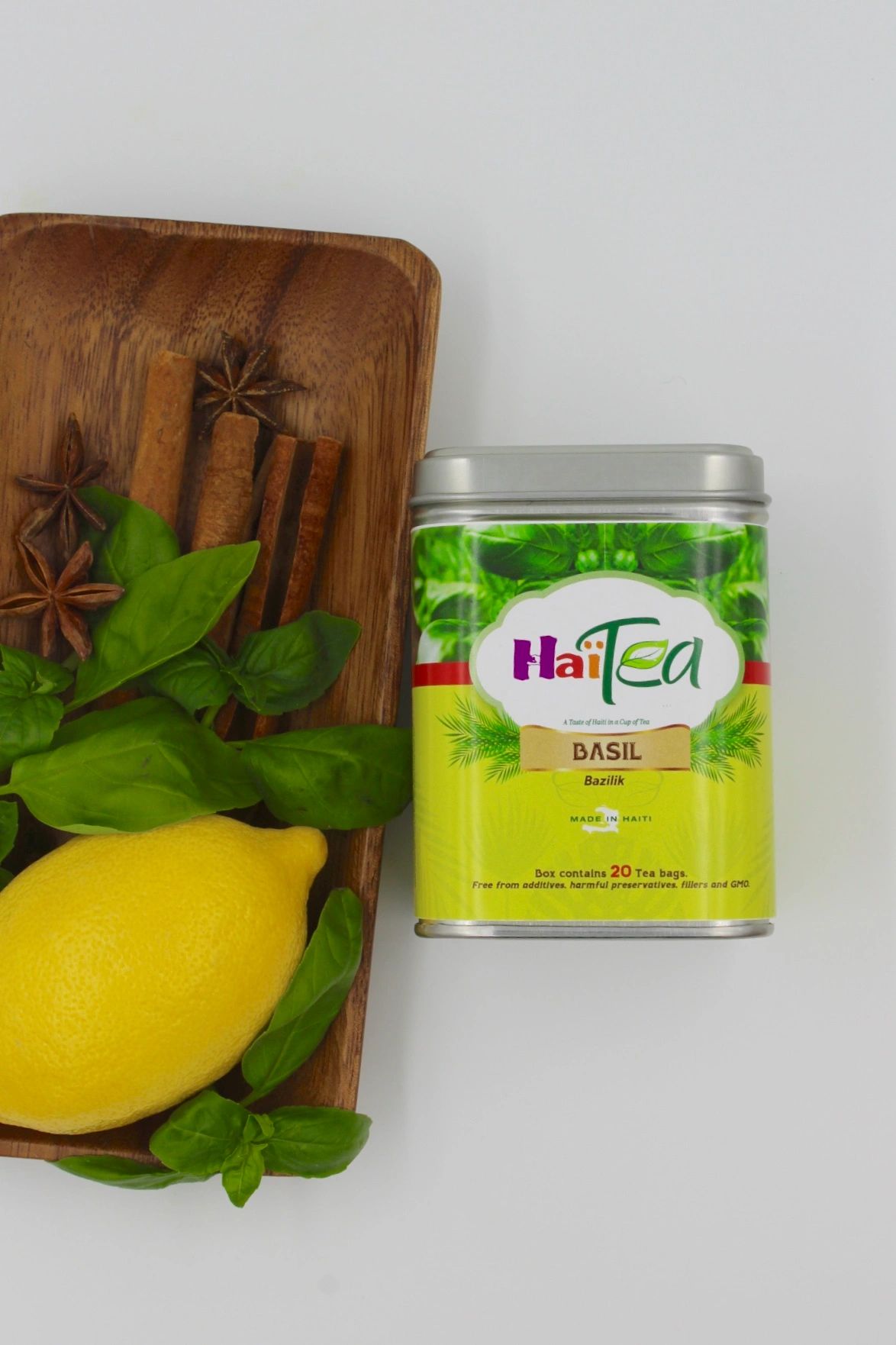 green tea, herbal tea, Haitian tea, tea, ginger tea, basil tea, ti bonm, mint tea, Hibiscus tea, 