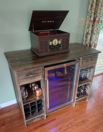 wine credenza